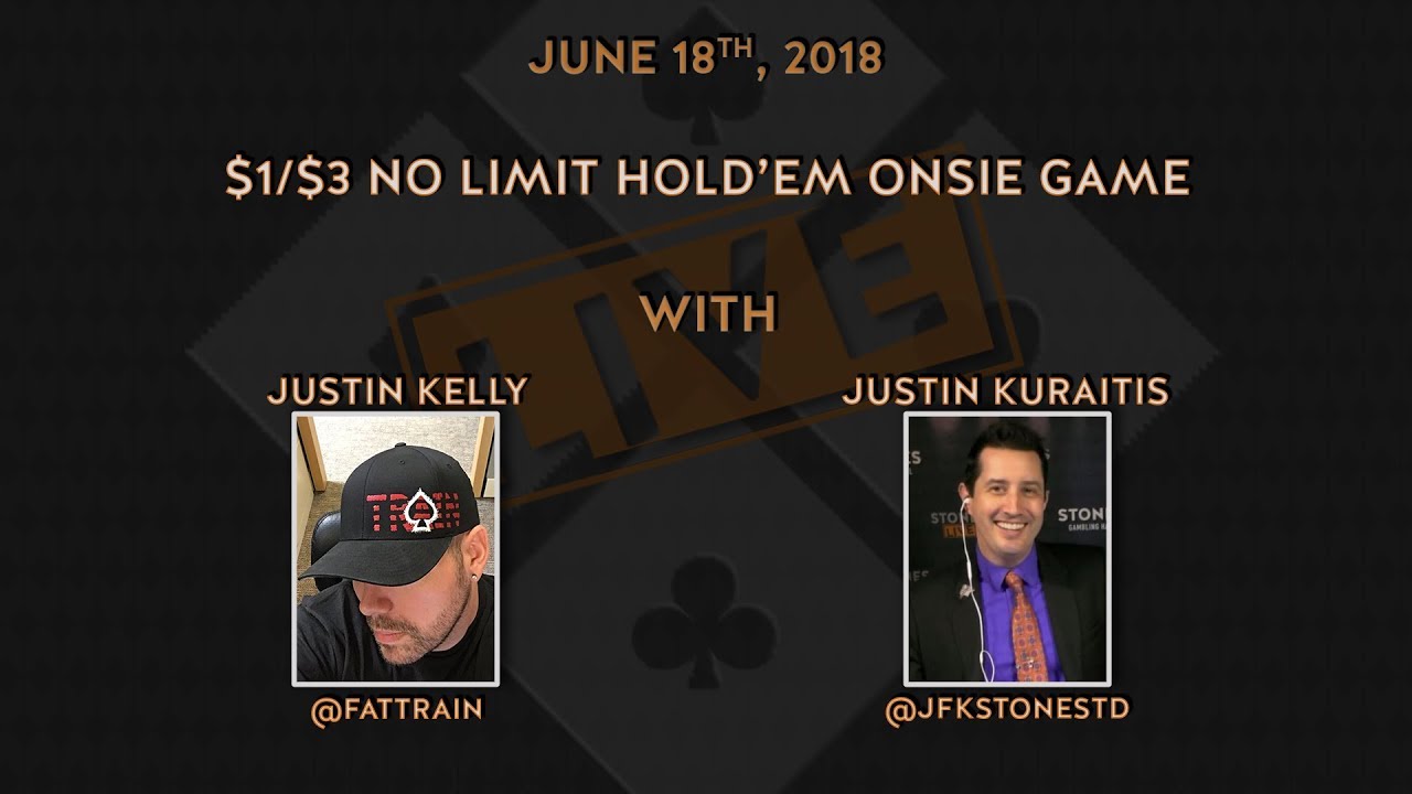 $1/$3 No Limit Hold&rsquo;em, Onesie Game with Special Guest Vanessa Kade, and JFK2 in the booth.