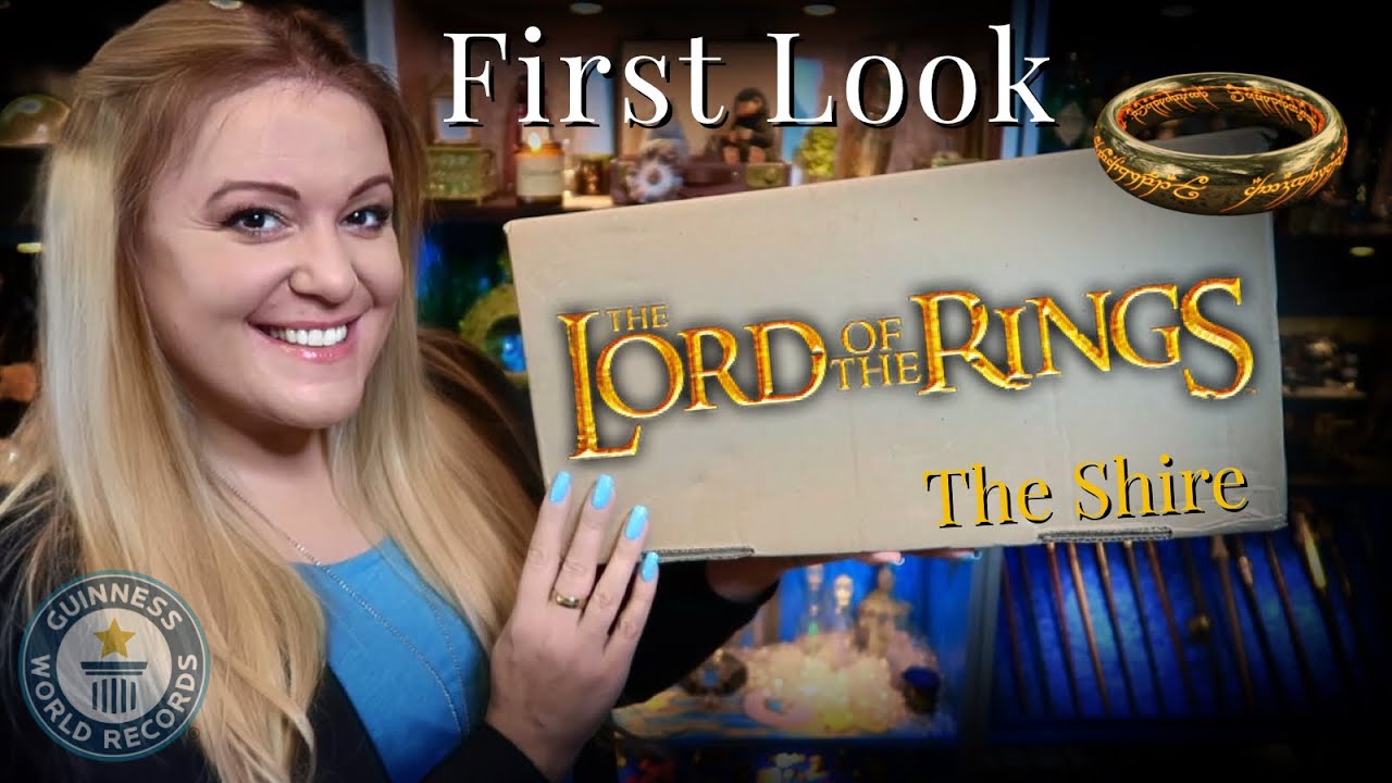 FIRST LOOK - LORD OF THE RINGS A LONG EXPECTED PARCEL THE SHIRE SUBSCRIPTION BOX UNBOXING