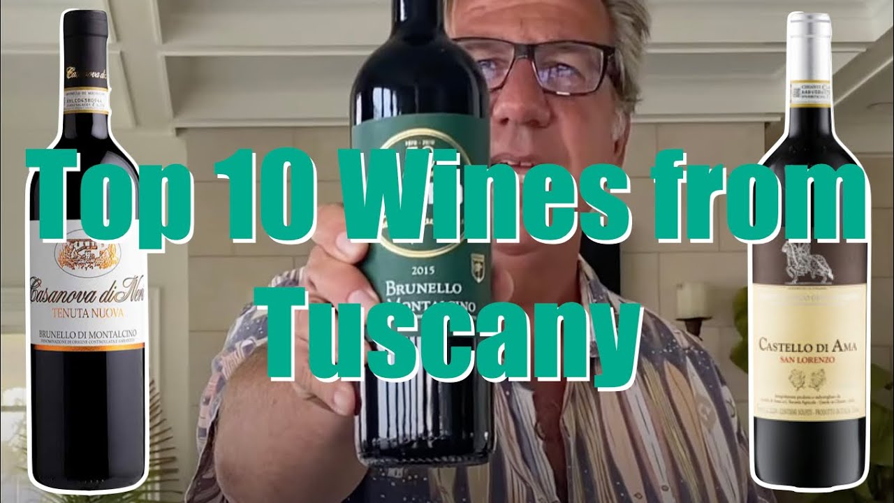 Top 10 Wines from Tuscany || Decants with D