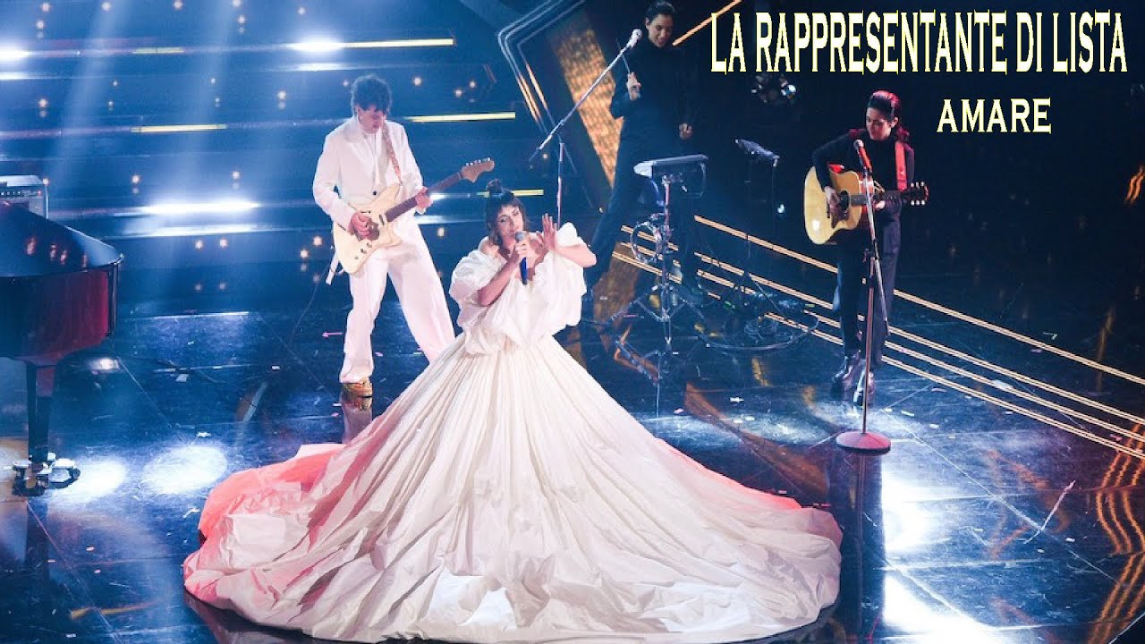 LA RAPPRESENTANTE DI LISTA★AMARE★KARAOKE(NEW VERSION)