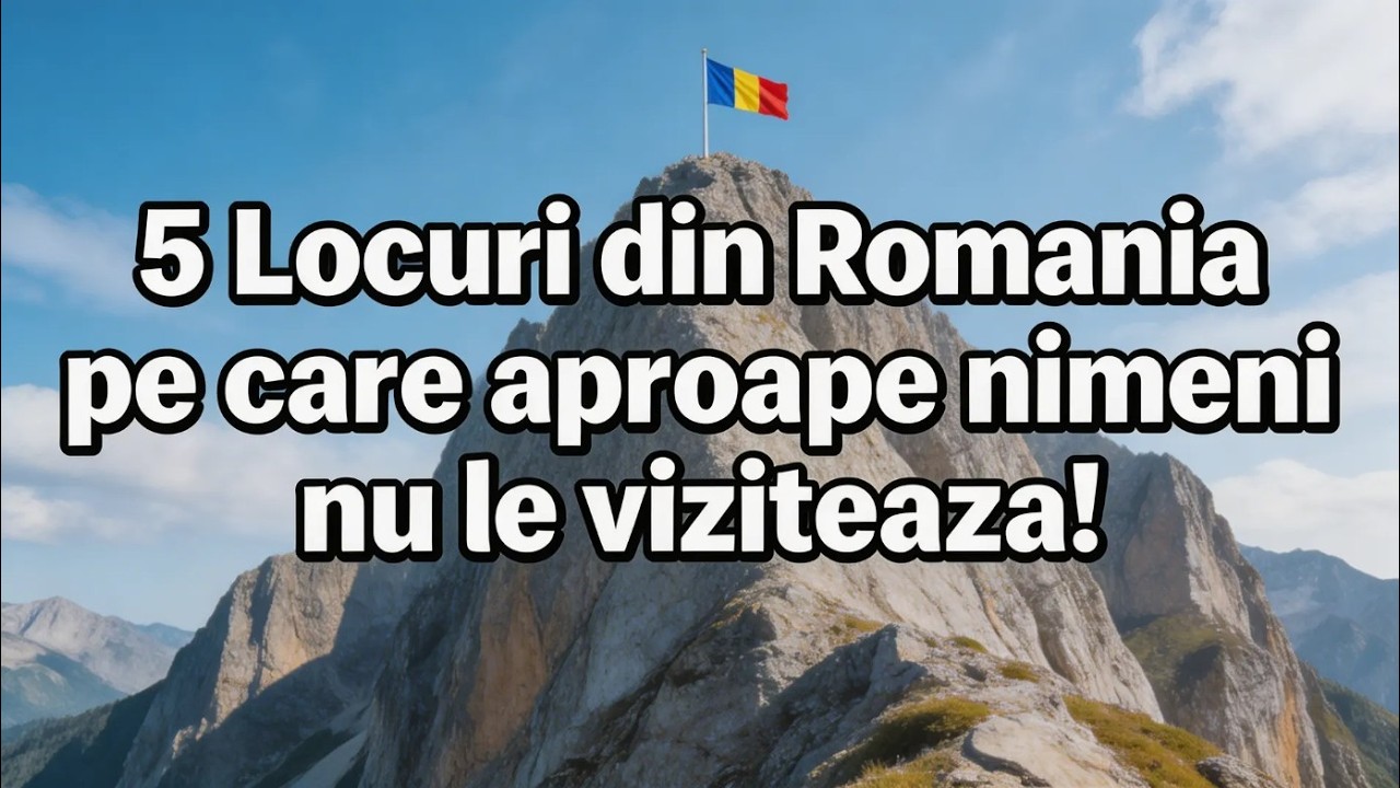 5 Locuri din România pe care aproape nimeni nu le vizitează ! #romania #curiozitati #stiaica