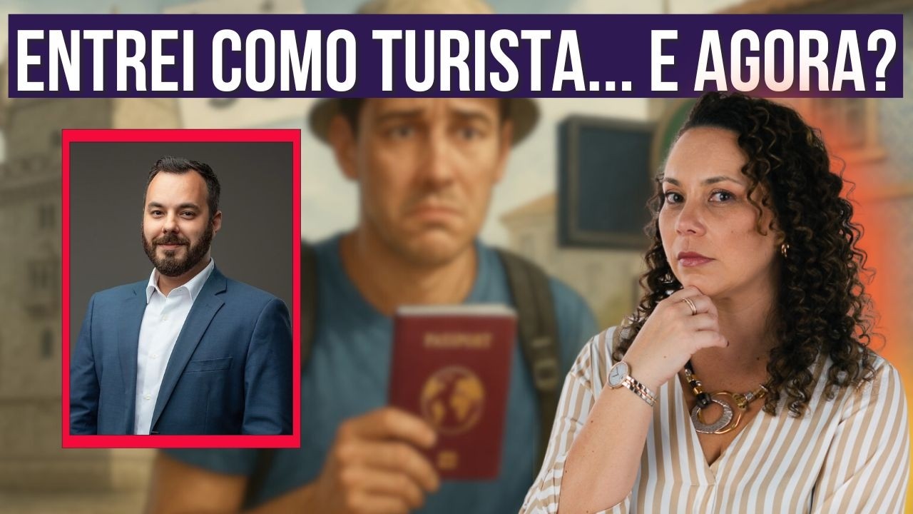 ESTOU EM PORTUGAL COMO TURISTA E QUERO ME REGULARIZAR: O QUE PRECISO FAZER?