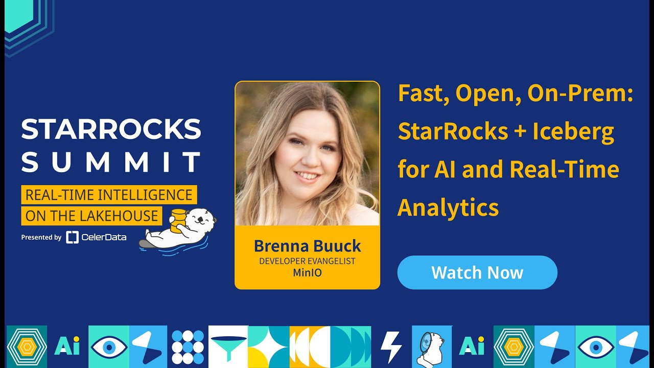 Fast, Open, On-Prem: StarRocks + Iceberg for AI and Real-Time Analytics