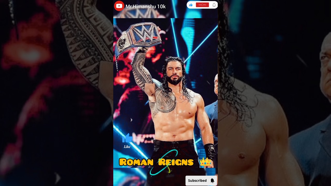 Roman Reigns new Attitude status 😈 