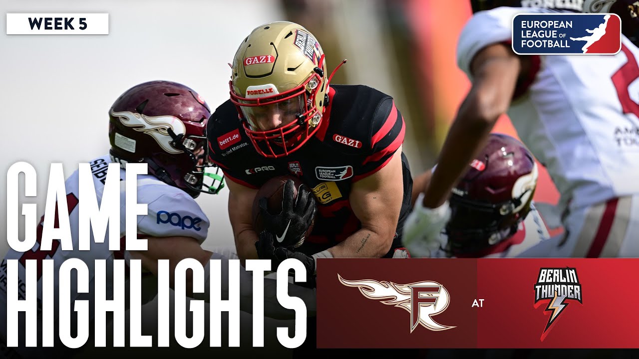 Rhein Fire @ Berlin Thunder - Game Highlights | Week 5