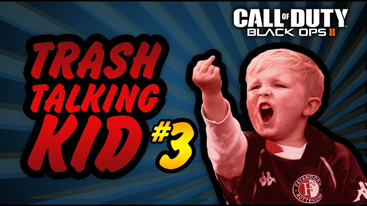BO2 Voice Trolling - TRASH TALKING KID #3 PEDOS & HOMEBOYS!!