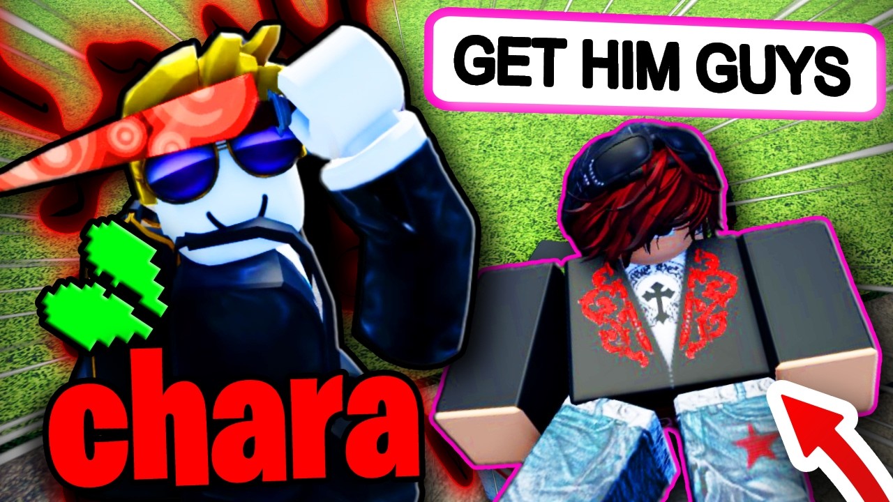 Abusing CHARA'S MOST BROKEN Combo As NOOB To Hunt TOXIC Players.. | Jump Showdown