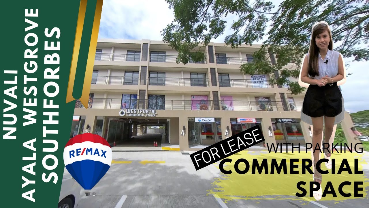 WESTPORTAL Commercial Space for Rent near South Forbes Nuvali & Westgrove