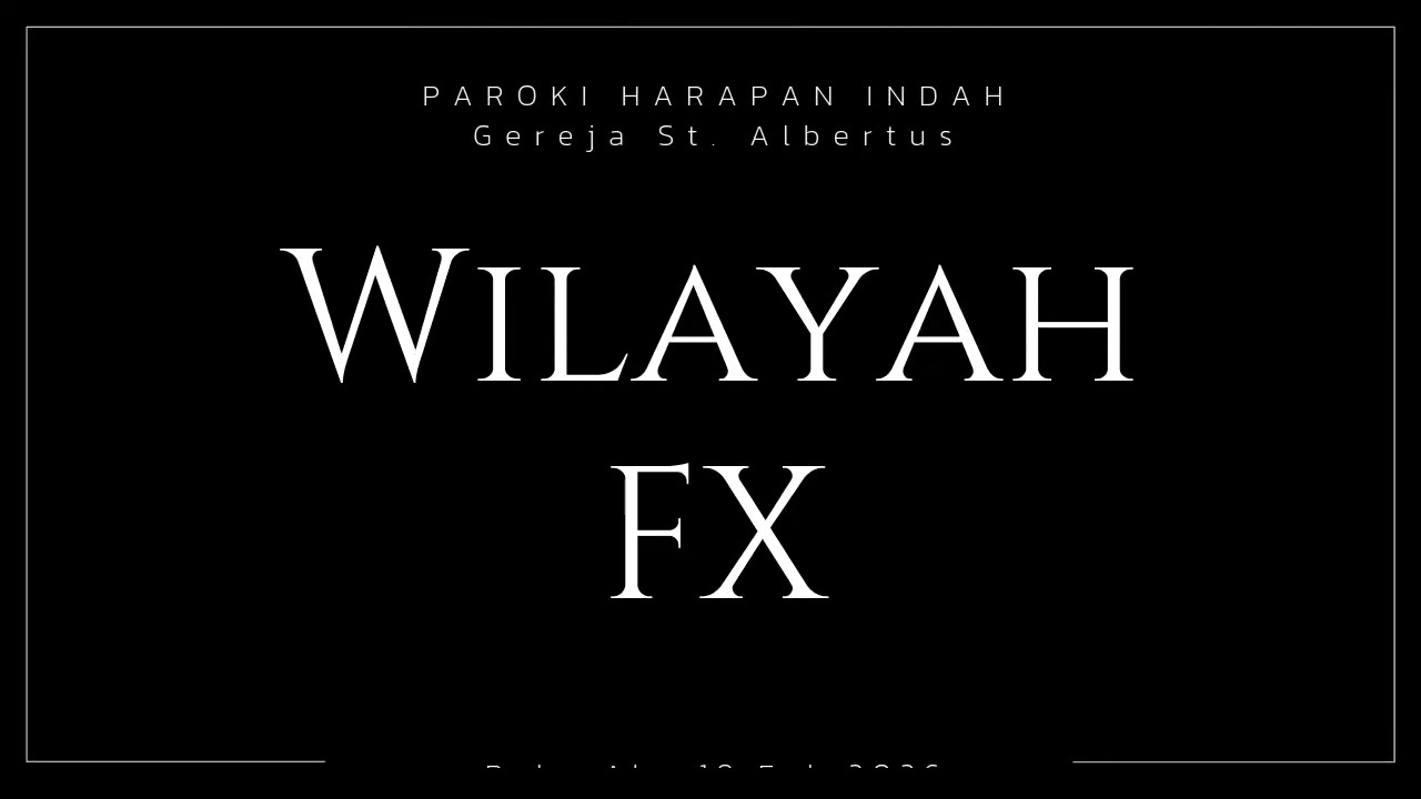 Bumi Rumah Kita Bersama Koor Wilayah FX