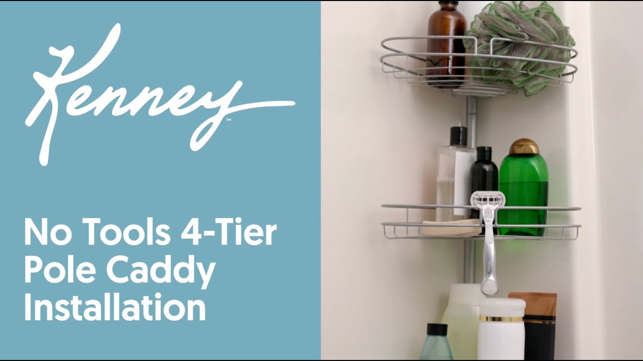 Kenney 4 Tier Pole Caddy Installation