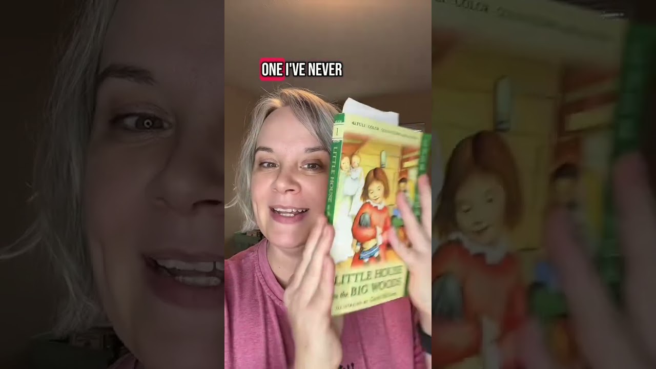 Reading Little House on the Prairie Books! #booktok #thriftfinds #littlehouseontheprairie
