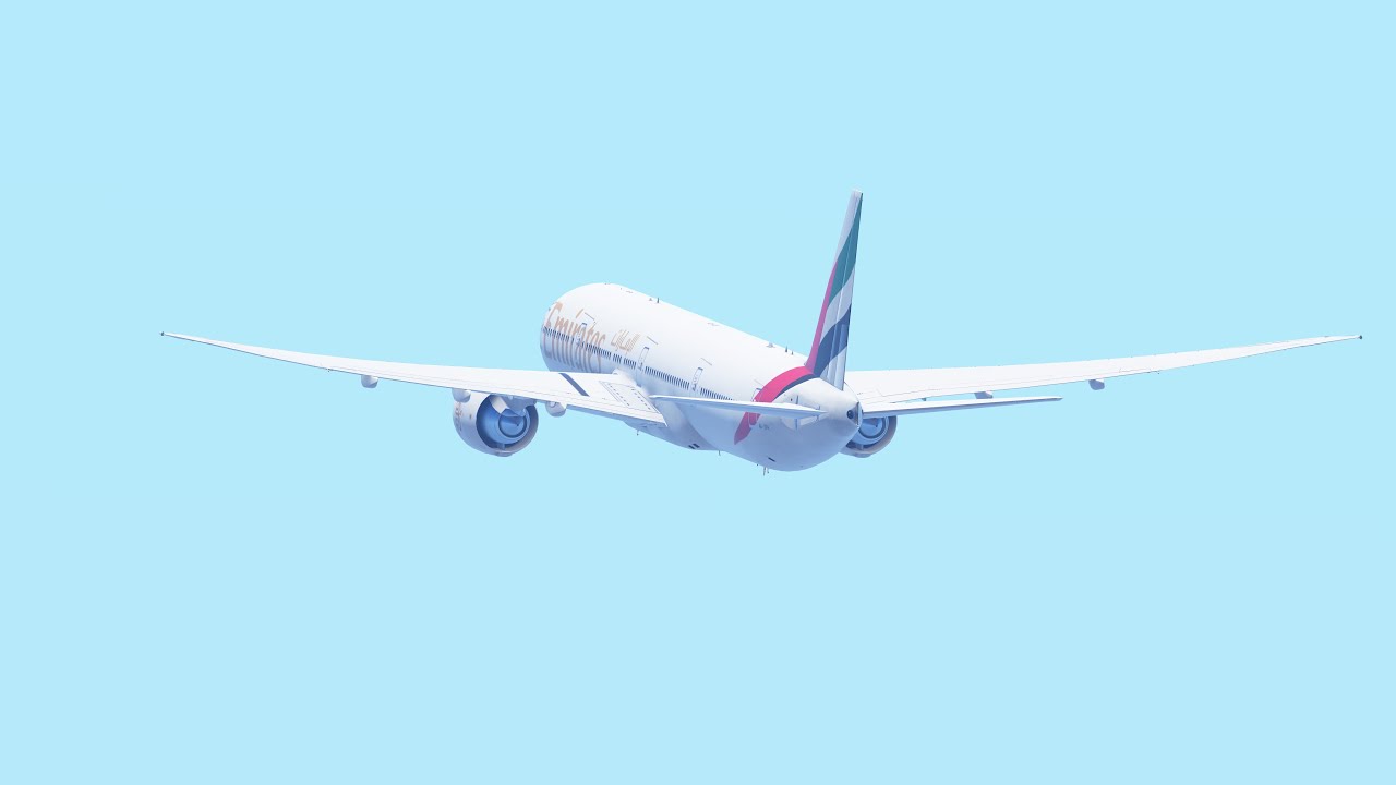 Emirates Boeing 777-300ER takeoff DXB/OMDB RWY 30R (Infinite Flight)