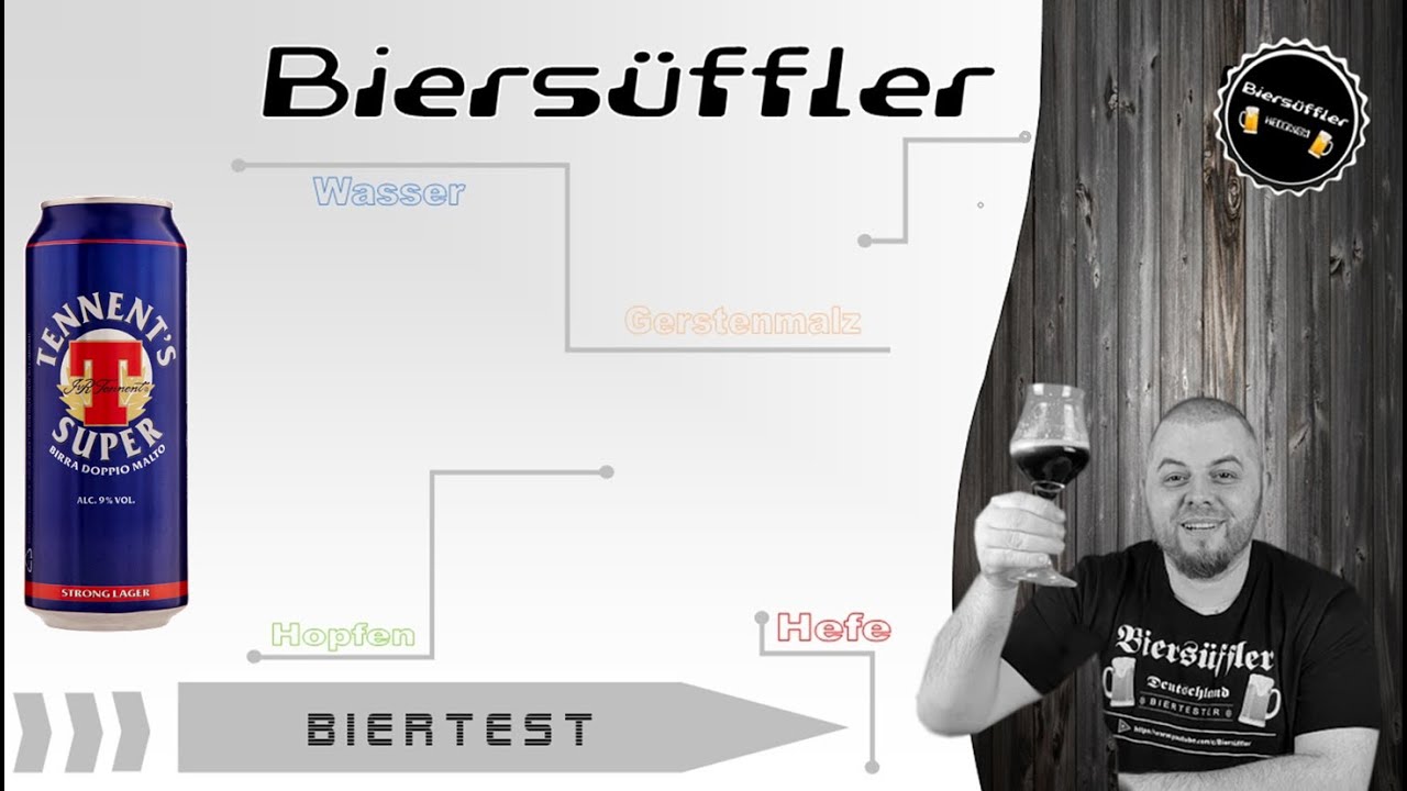 Tennent's Super - Biertest