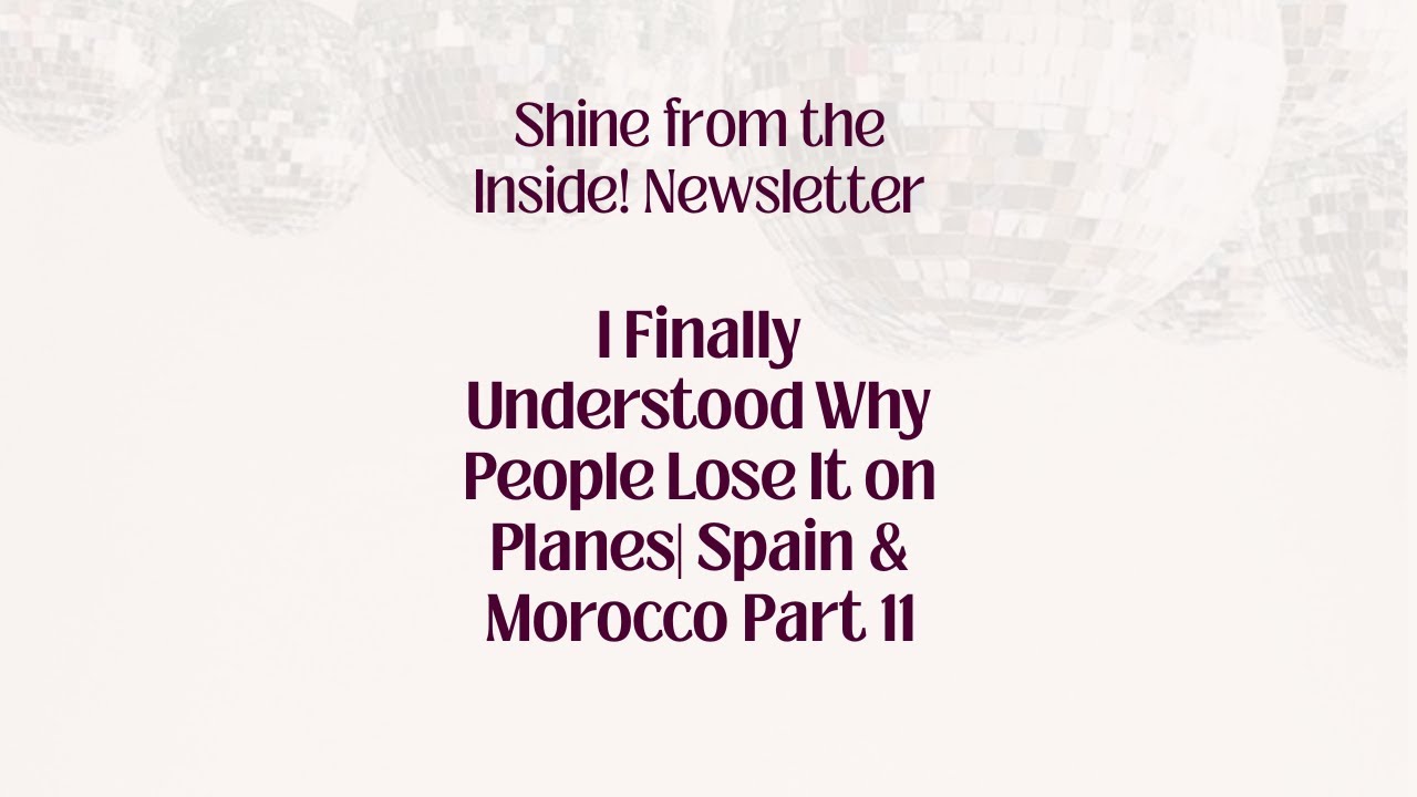 I Didn’t Lose It on This Flight — But I Finally Understood Why People Do | Spain & Morocco Part 11