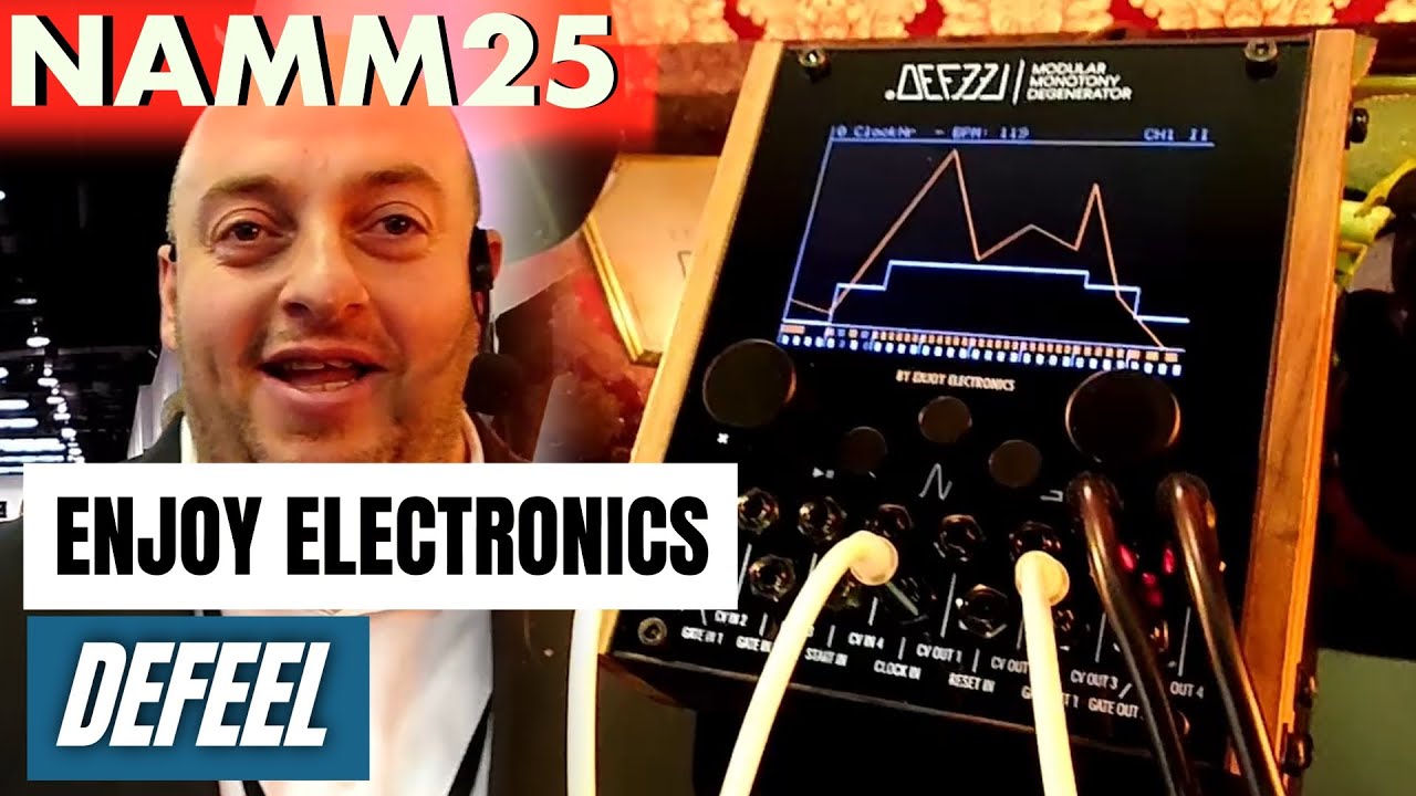 NAMM 2025: Наслаждайтесь электроникой Defeel