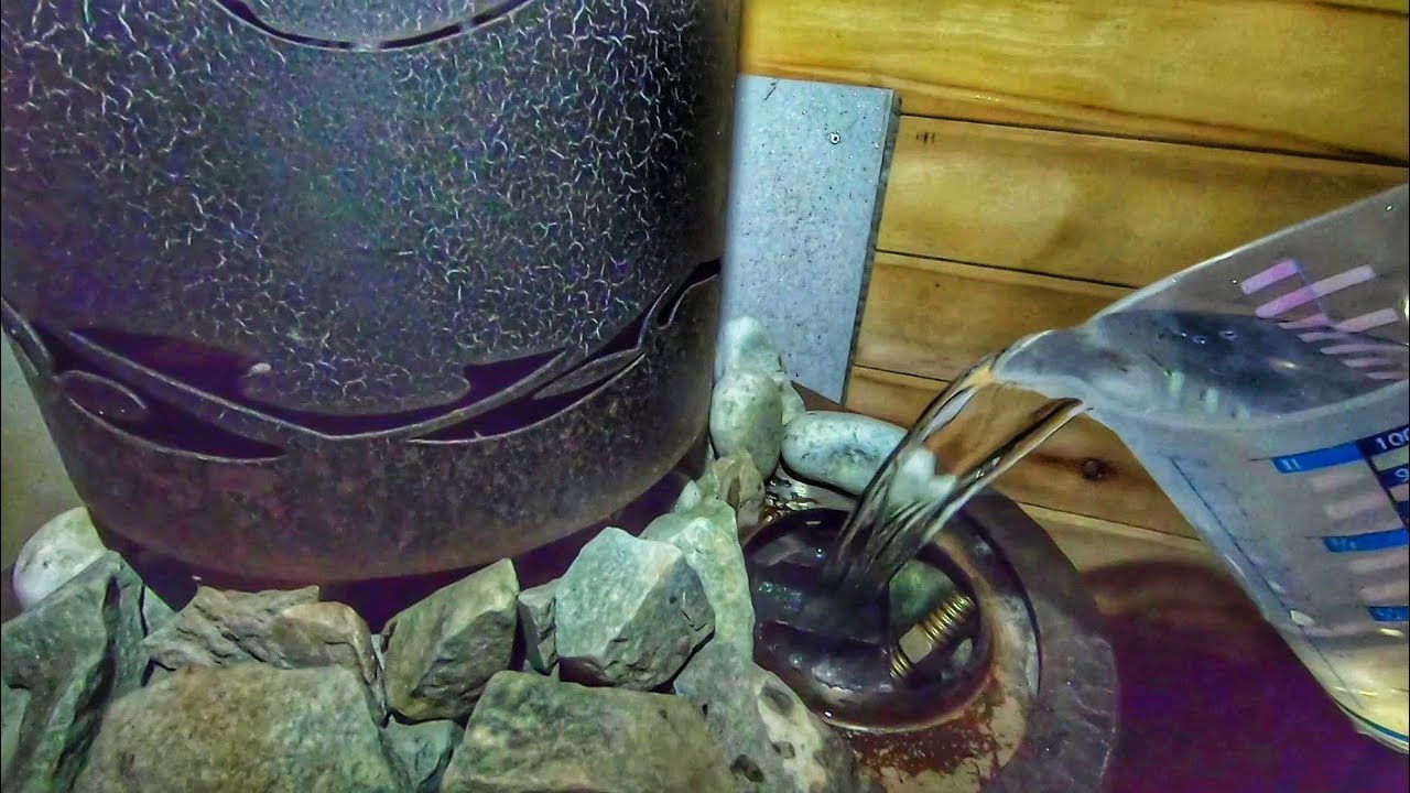 Печь Ферингер Классика, пробую испарить 18 литров воды за 10 минут.