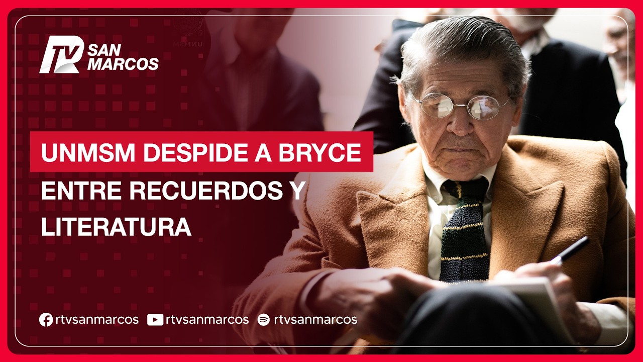 #UNMSM #INFORME: ALFREDO BRYCE: PROCESO CREATIVO DEL LITERATO SANMARQUINO Y RECUERDOS FAMILIARES