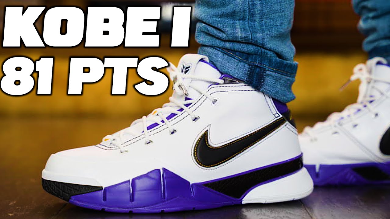 81 Points Kobe Shoe RE-RELEASE | Kobe 1 Protro Review