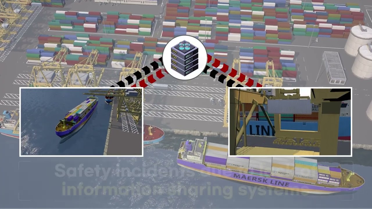 ★Introducing the 5G-based digital twin port logistics platform