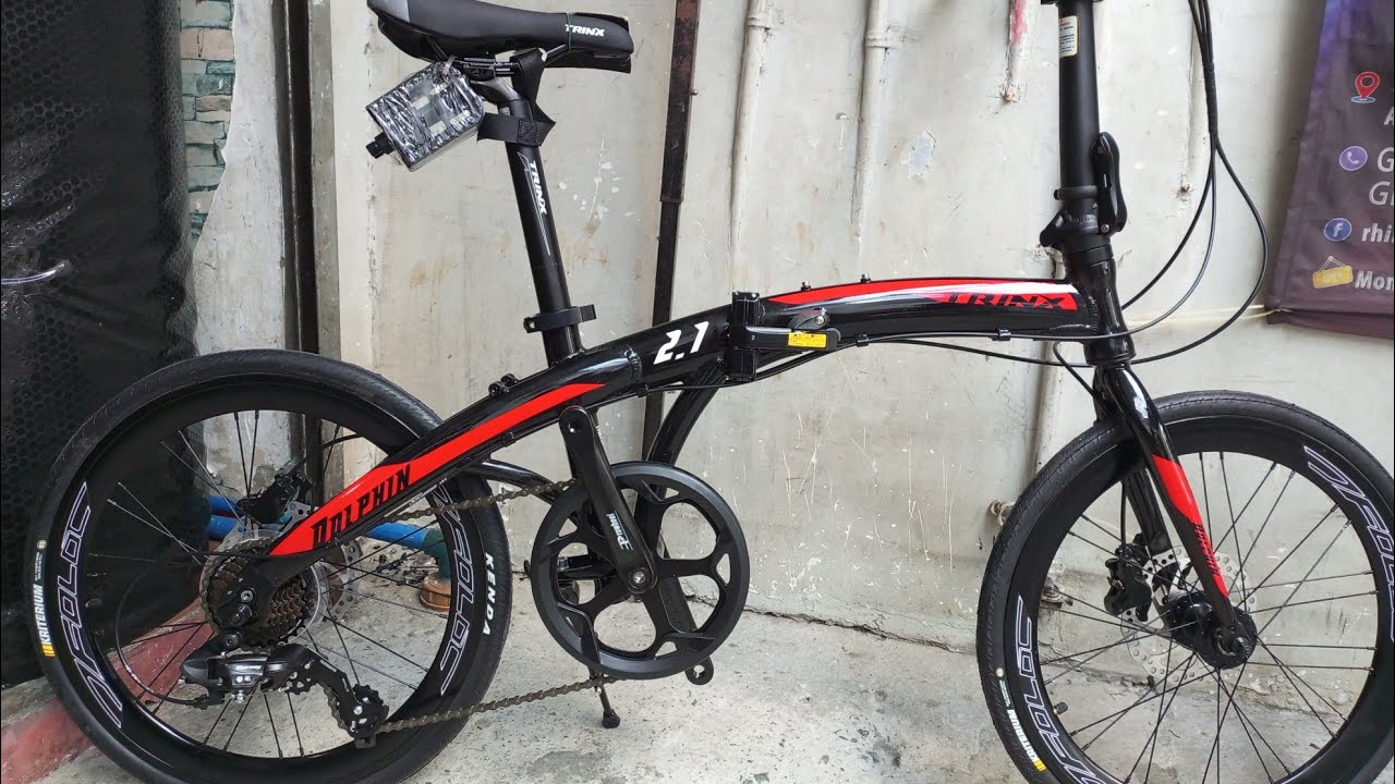 FOLDING BIKE BY TRINX  AYOS NABA ITO? TRINX DOLPHIN 2.1 FOLDING BIKE