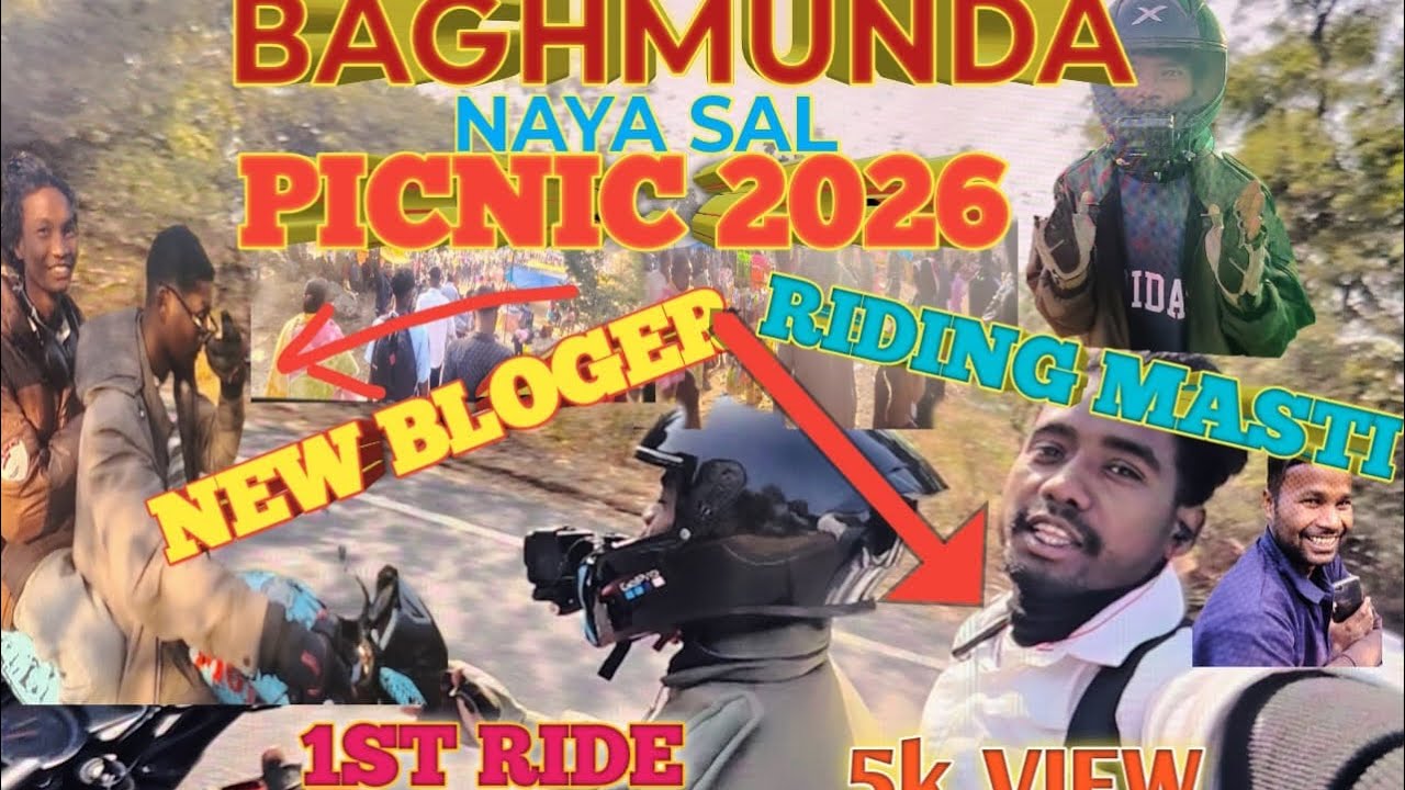 BAGHMUNDA PICNIC MAST 1st RIDING VLOGE#@Motons125 #bikelover#rider#motovlog#biker#viral #funny