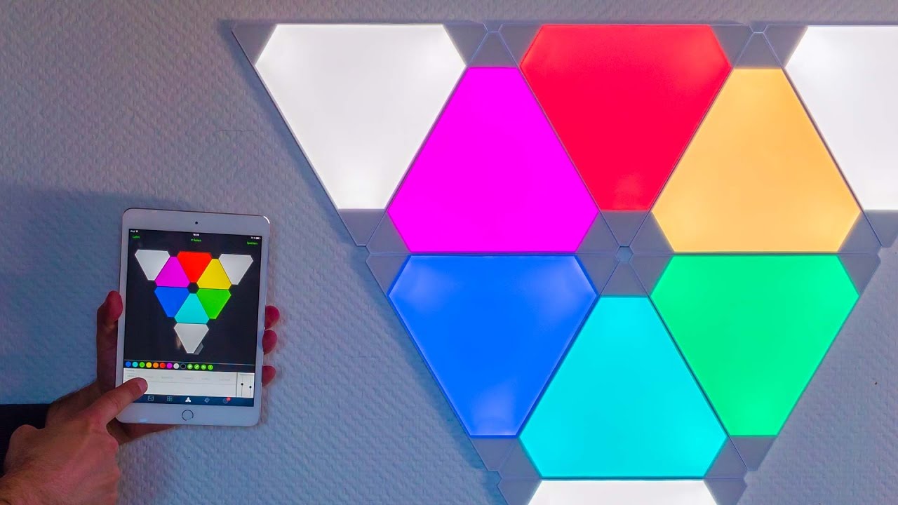 Nanoleaf Aurora #03 - App Einrichtung & Funktion [deutsch/german]