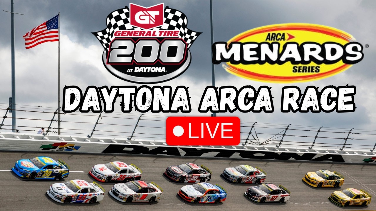 ARCA Daytona Race Coverage LIVE 🔴