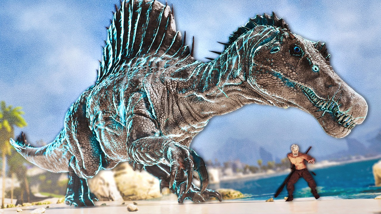 Surrounded by MASIVE NEW POWERFUL Dunosaurs! | ARK Eternal Chaos #12