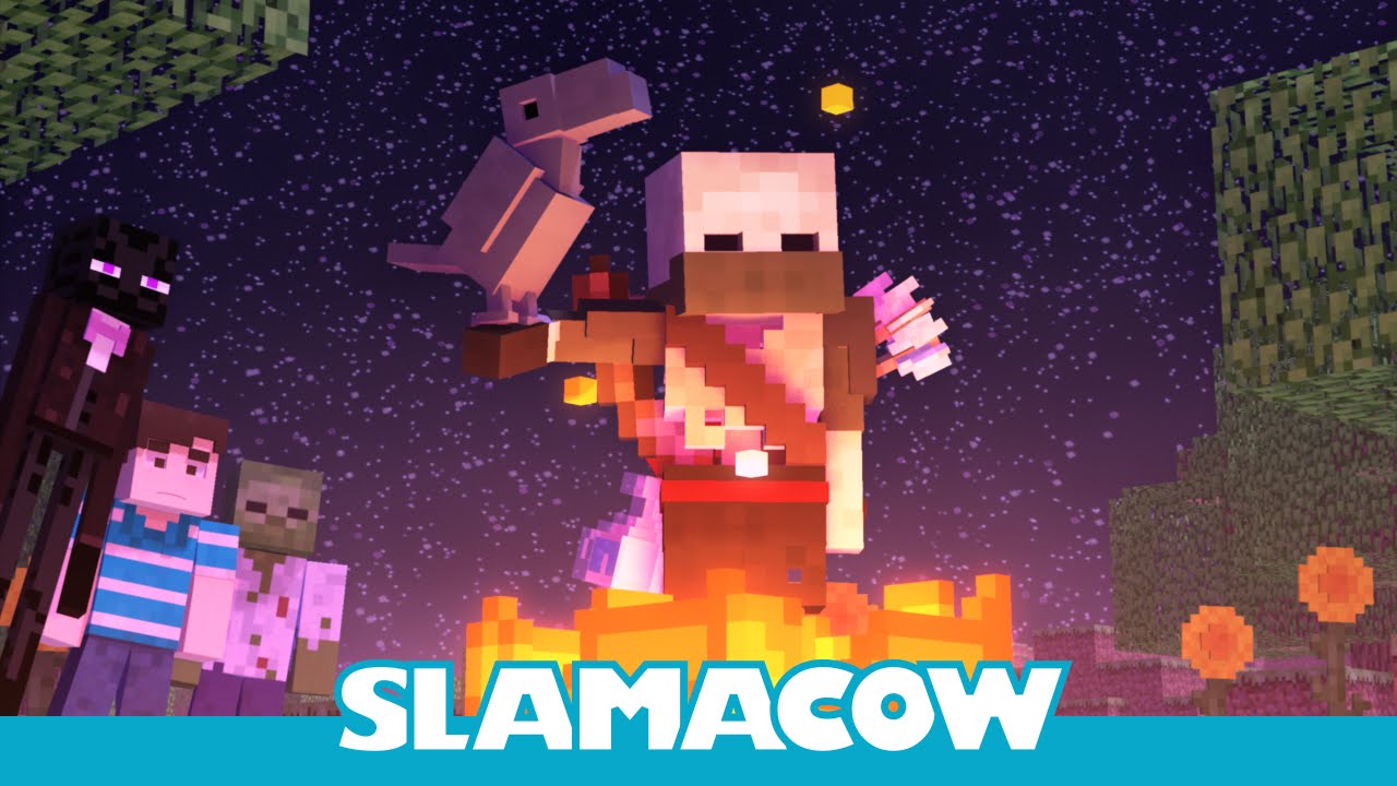 Skeleton Encounter - Minecraft Animation - Slamacow