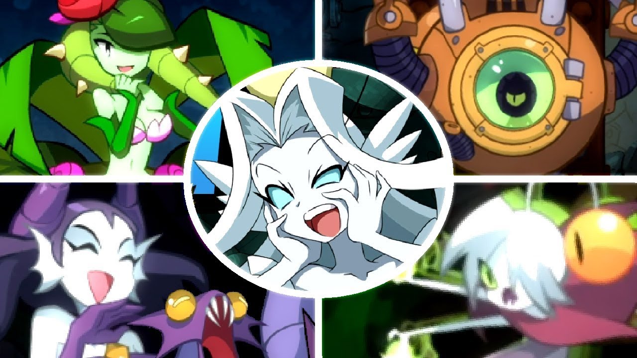 Shantae And The Seven Sirens: ALL BOSSES!