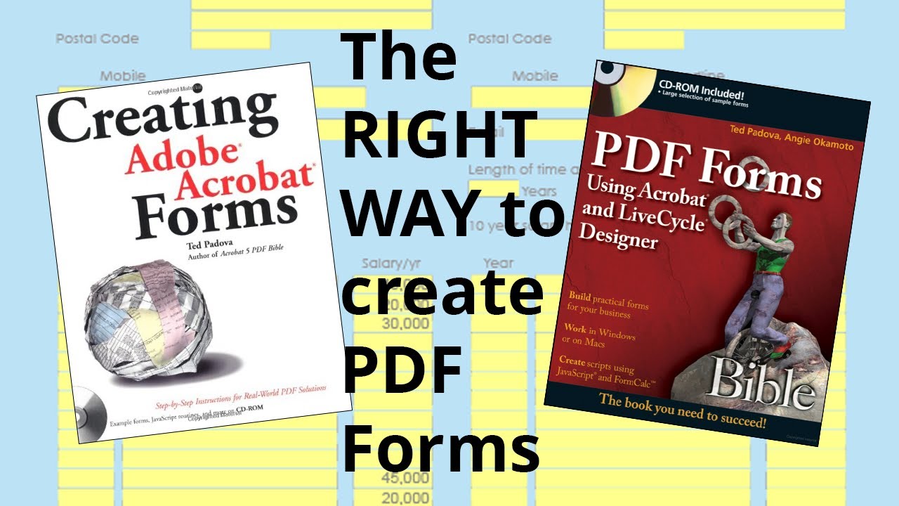 Tips on Populating Forms in Acrobat Pro DC