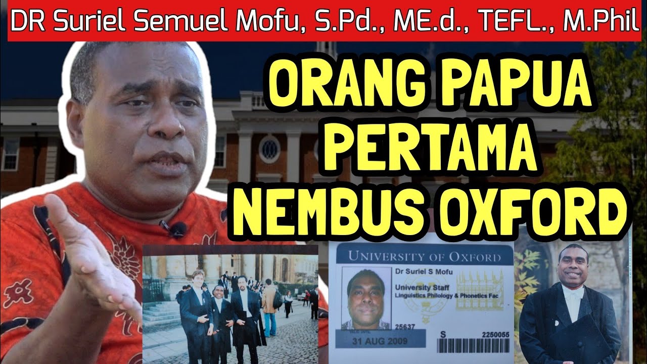 ORANG PAPUA PERTAMA YANG NEMBUS DOKTOR di OXFORD UNIVERSITY | POPKAS#1 #CeritaAnakBiak