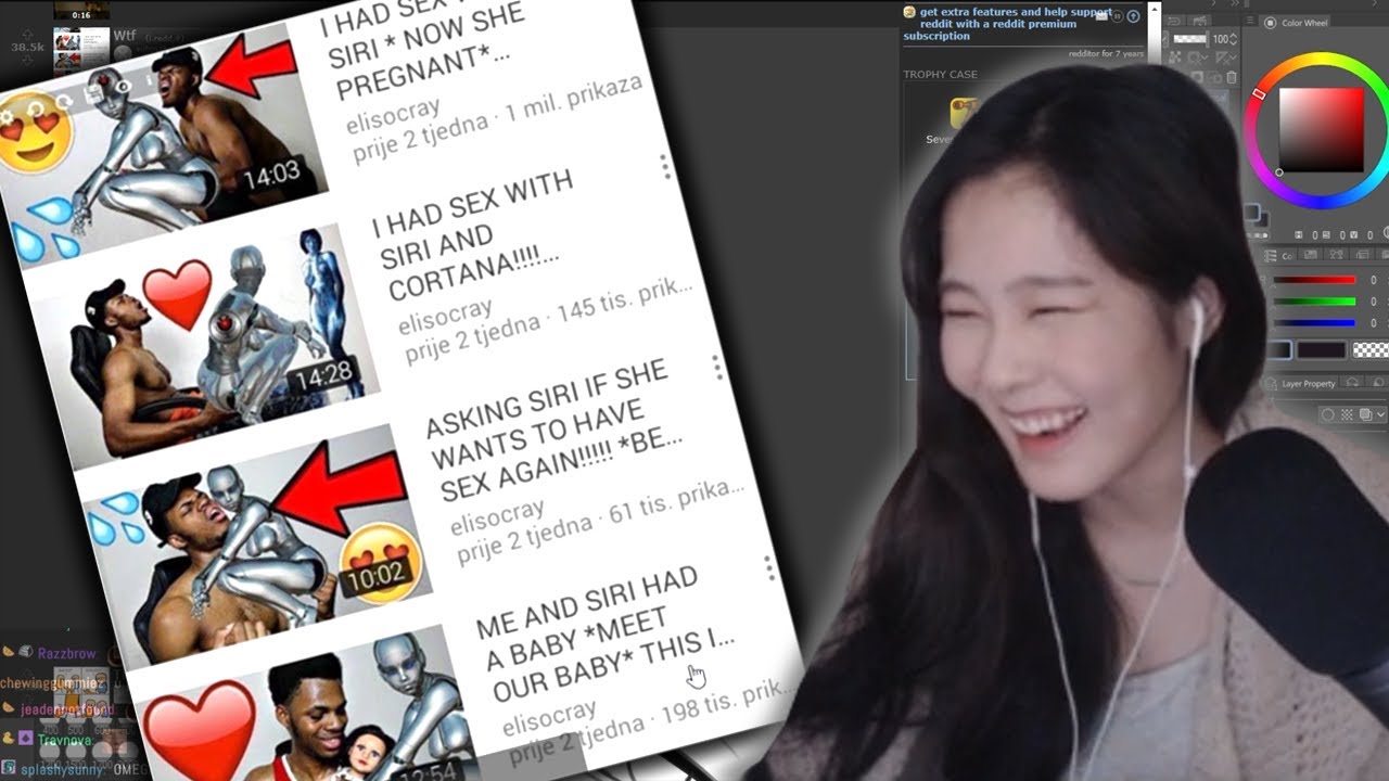 Daph shares saved memes and watches 