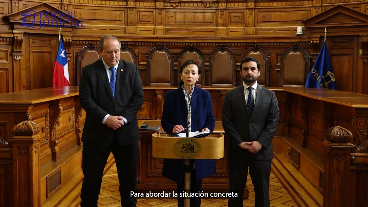 Presidenta (s) de la Corte Suprema Gloria Ana Chevesich: “Realmente es una situación muy grave”