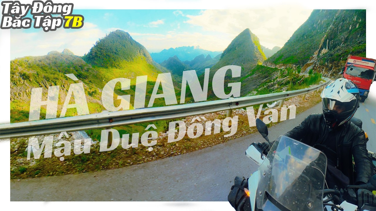 Phượt qua hàng ngàn đỉnh núi cao nguyên đá Hà Giang - Phượt Tây Đông Bắc tập 7B [4K]