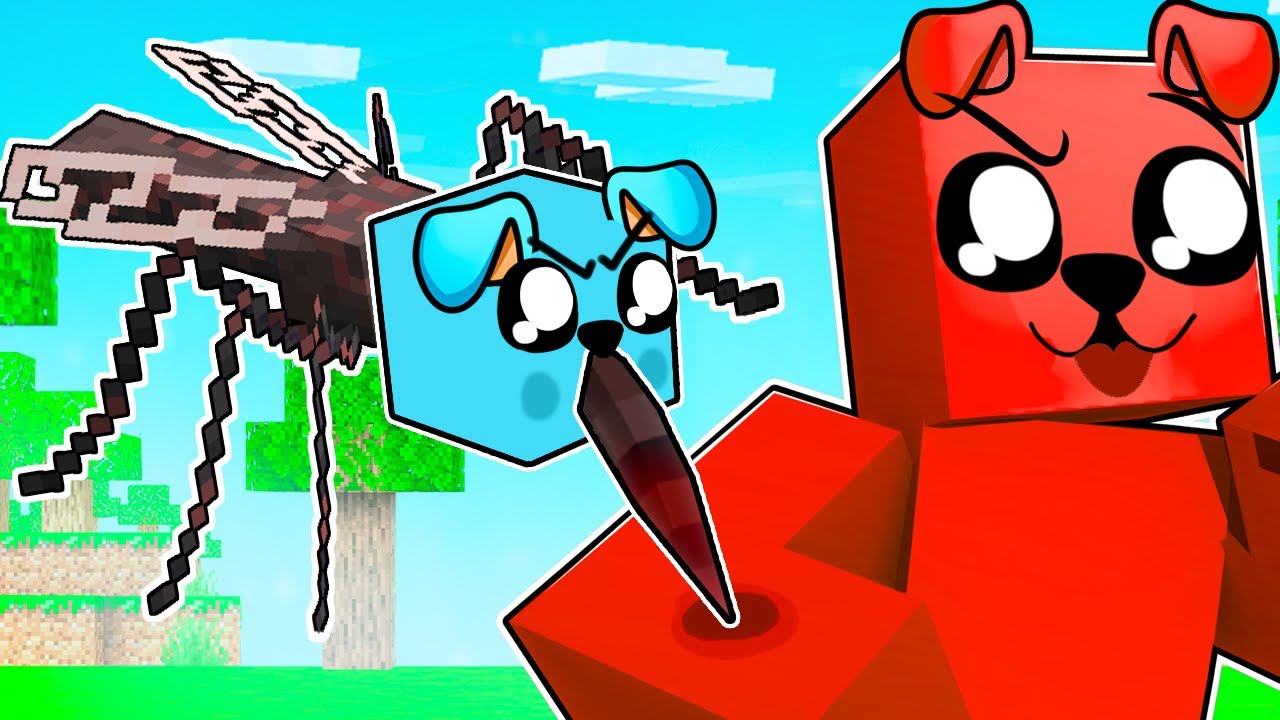 Zostałem NAJGORSZYM KOMAREM w Minecraft 🦟🦟