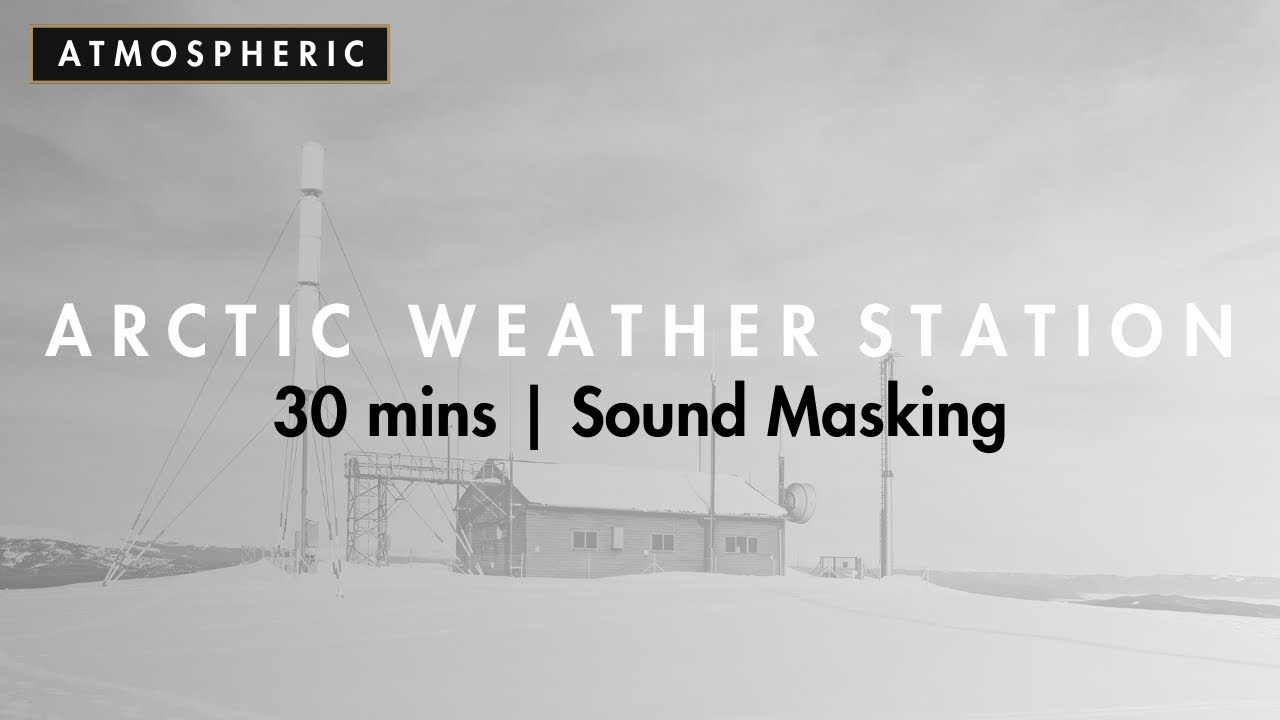 Isolated Arctic Outpost Ambience | Cold Industrial Drone for Deep Focus