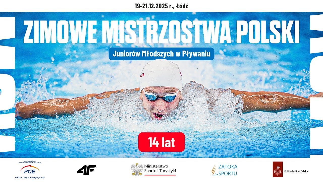 3F - Zimowe Mistrzostwa Polski Junior&oacute;w Młodszych 14 lat - Ł&oacute;dź 2025