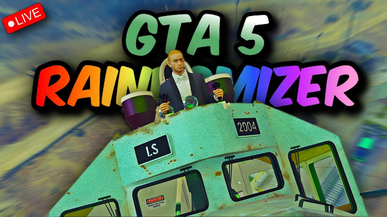 🔴 The Most RANDOM Gta Game EVER | GTA RAINBOMIZER (GTA V Mods)