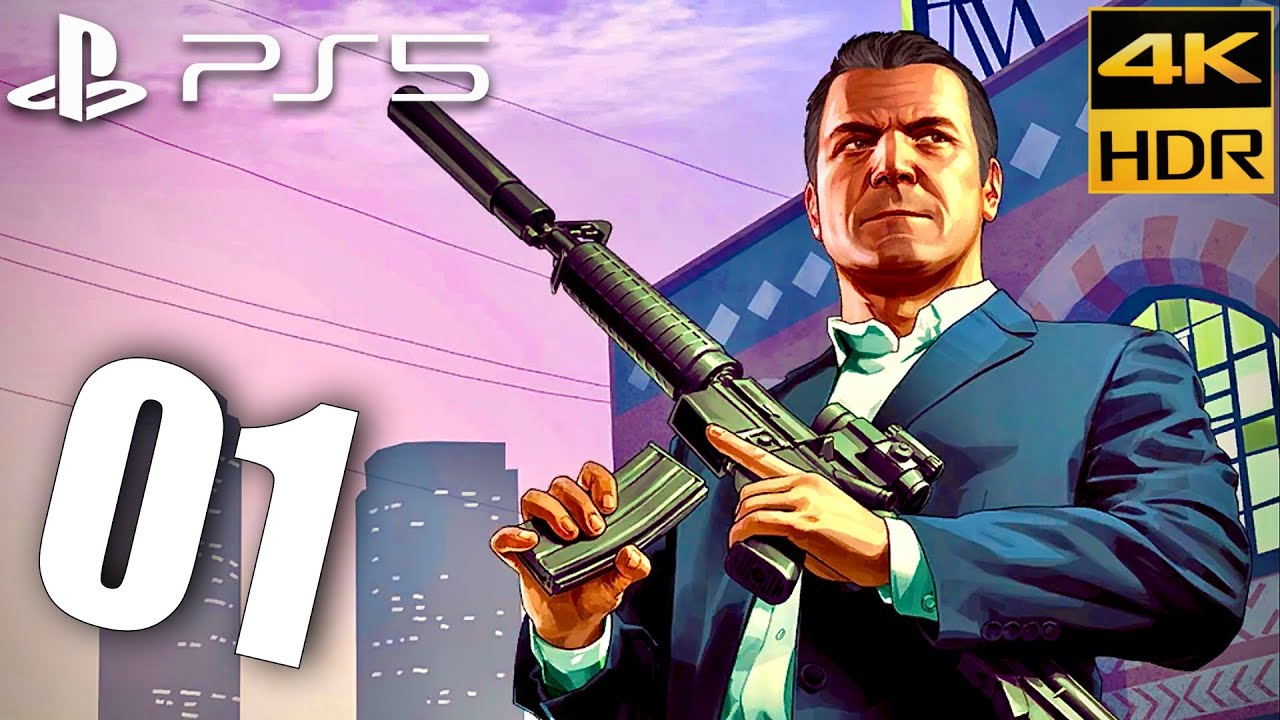 GTA 5 Enhanced Gameplay Walkthrough Part 1 ULTRA REALISTIC | PS5 4K 60FPS HDR |