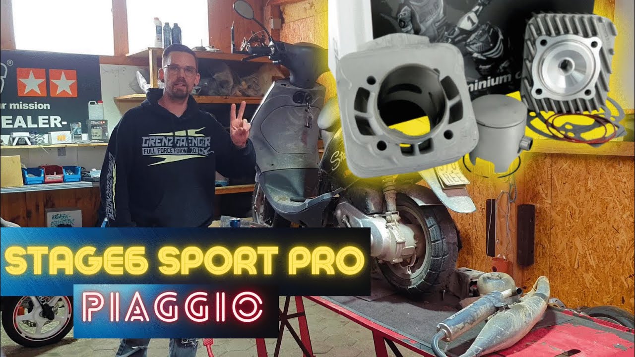 Stage6 Sport Pro 70cc AC Piaggio - Det baunwa ein @Sirkenny
