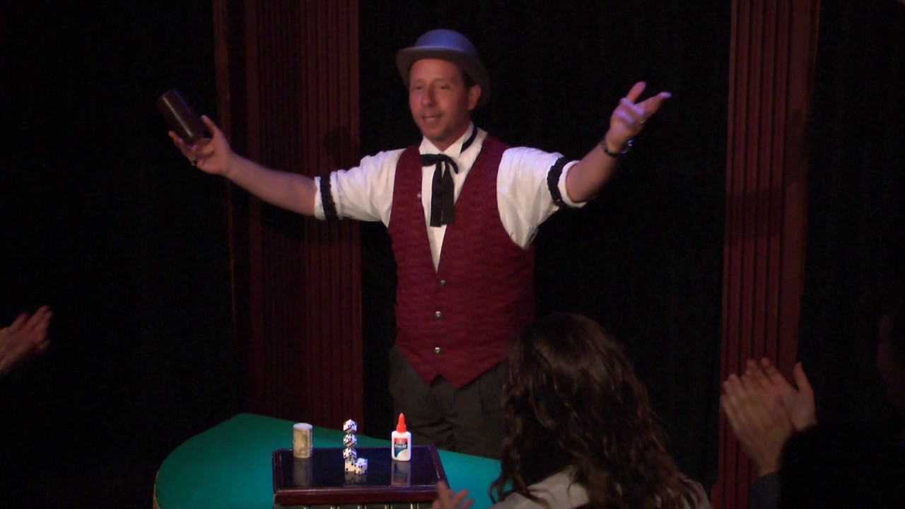 Chef Anton Dice Stacking   Cellar Theatre Magic Castle March 2017