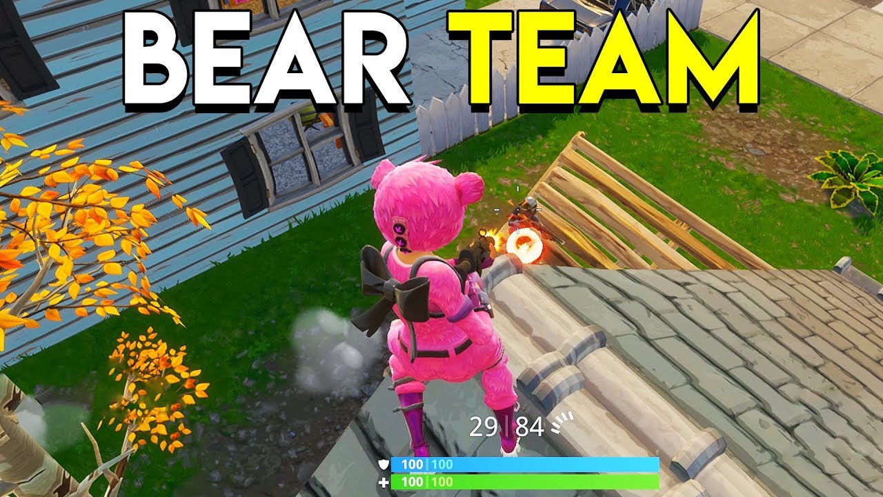 BEAR TEAM! - Fortnite: Battle Royale