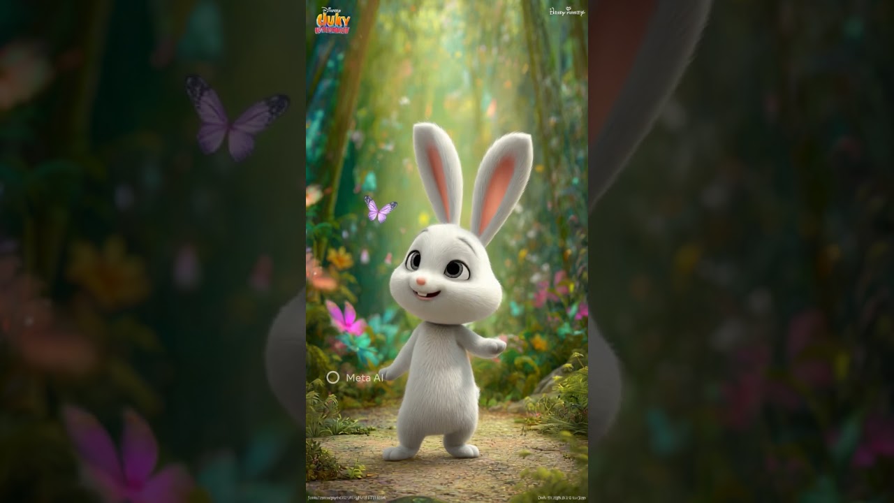 "Cute rabbit singing = Instant serotonin boost 😍🐰🎤