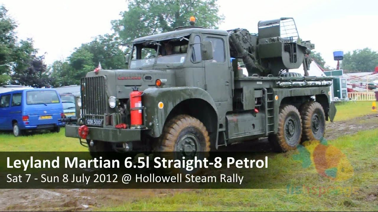 Leyland Martian 6x6 6.5 litre Straight-8 Petrol Military Recovery Vehicle