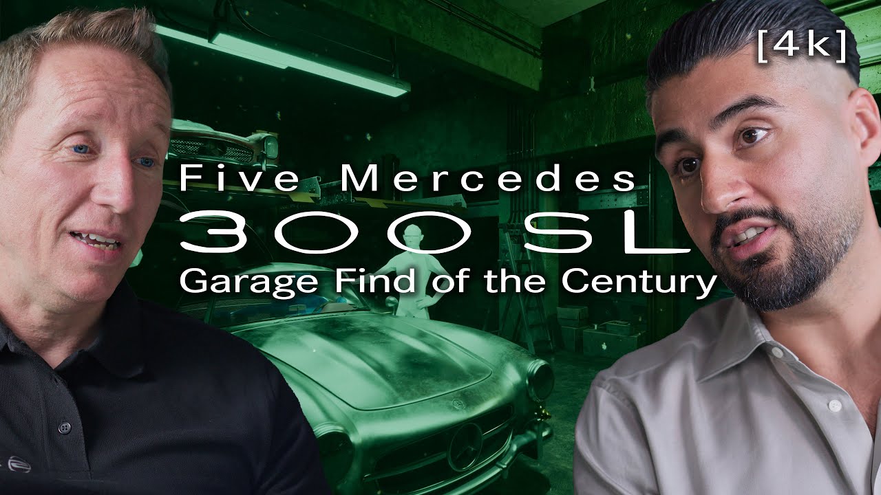 Пять Mercedes 300 SL в Мюнхене: находка века в гараже [4K]