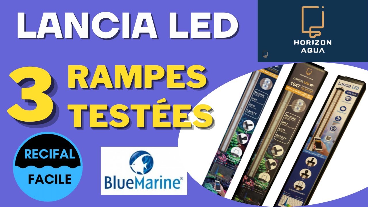 Voici un test des rampes LANCIA LED.