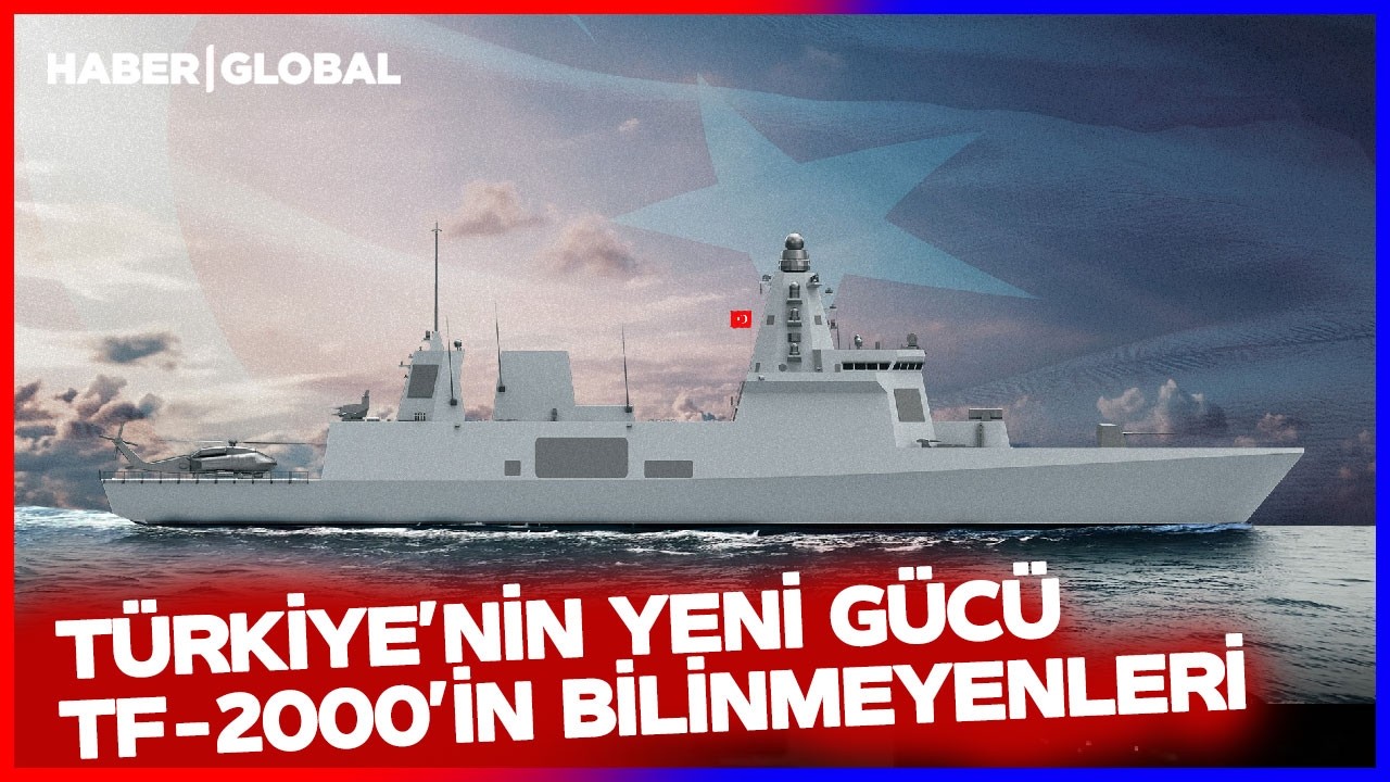 Türkiye'nin Denizde Koruyucu Üssü Olacak! Haber Global TF-2000'in Üretimini Görüntüledi!