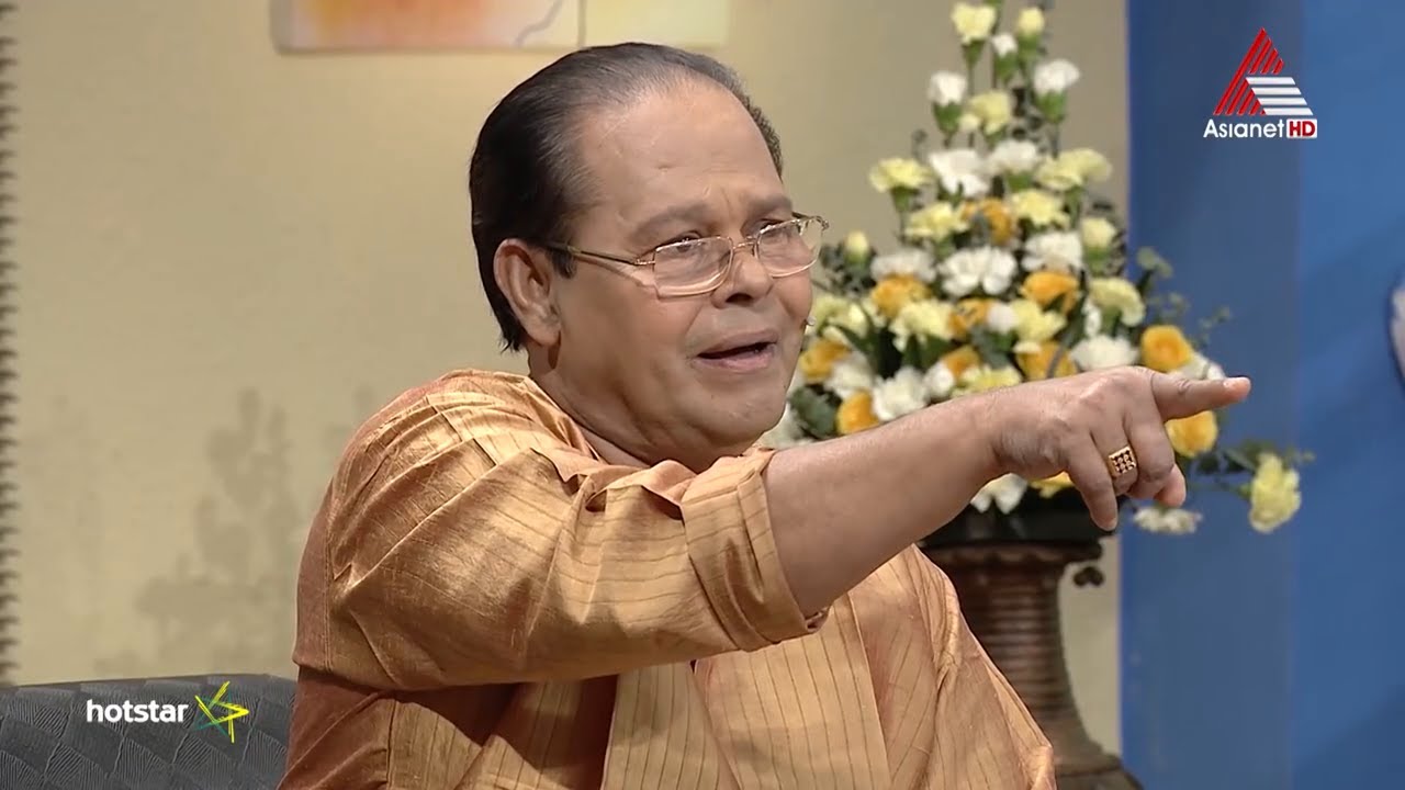 കിലുക്കത്തിലെ ലോട്ടറി രംഗം അനുകരിച്ചതിനു പിഷാരടിയോട് ചൂടായ ഇന്നസെന്റ്.