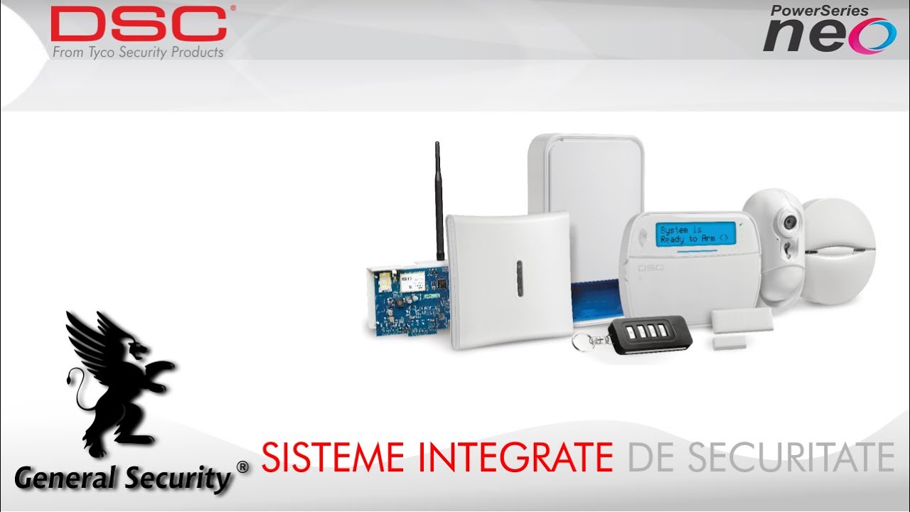 Prezentare Live de produse DSC seria NEO Power